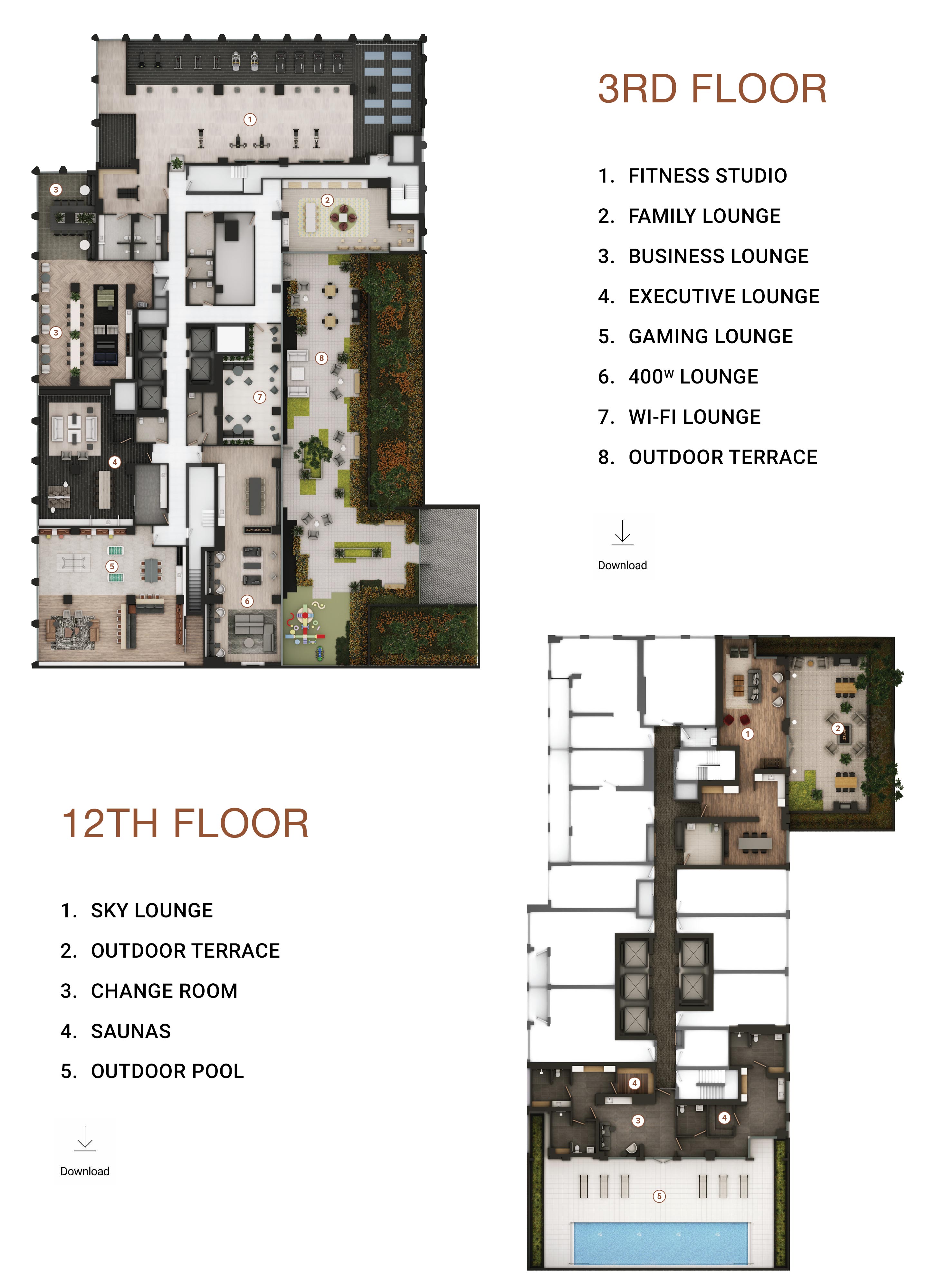 400 King West Condos Floor Plan