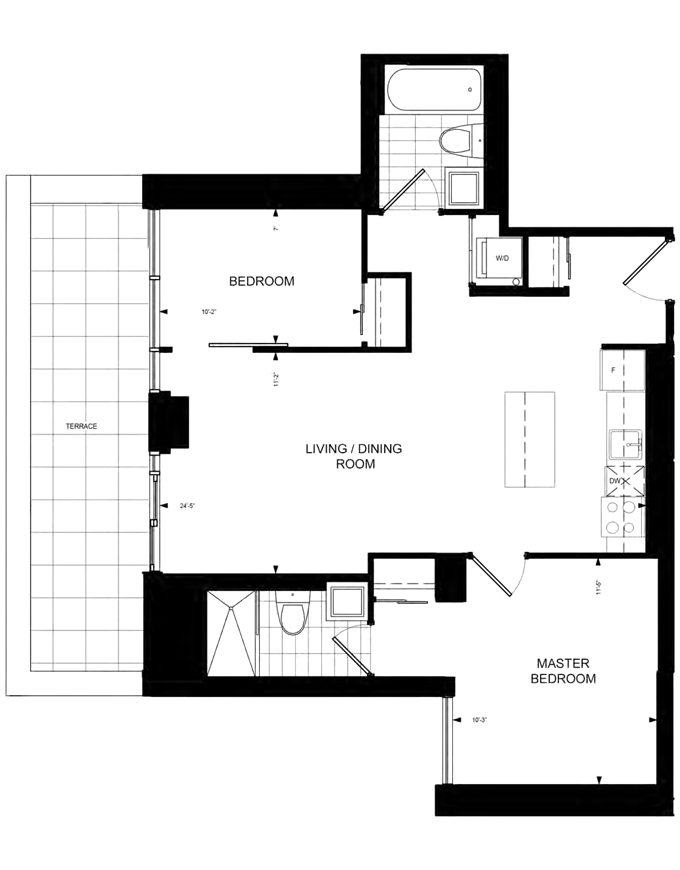 SUITE 2H2T